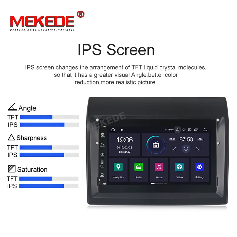 Cheap IPS DSP Android 9.0 Car Radio DVD Player GPS Multimedia Stereo For Fiat Ducato 2008-2015 Citroen Jumper Peugeot Boxer Video Navi 3