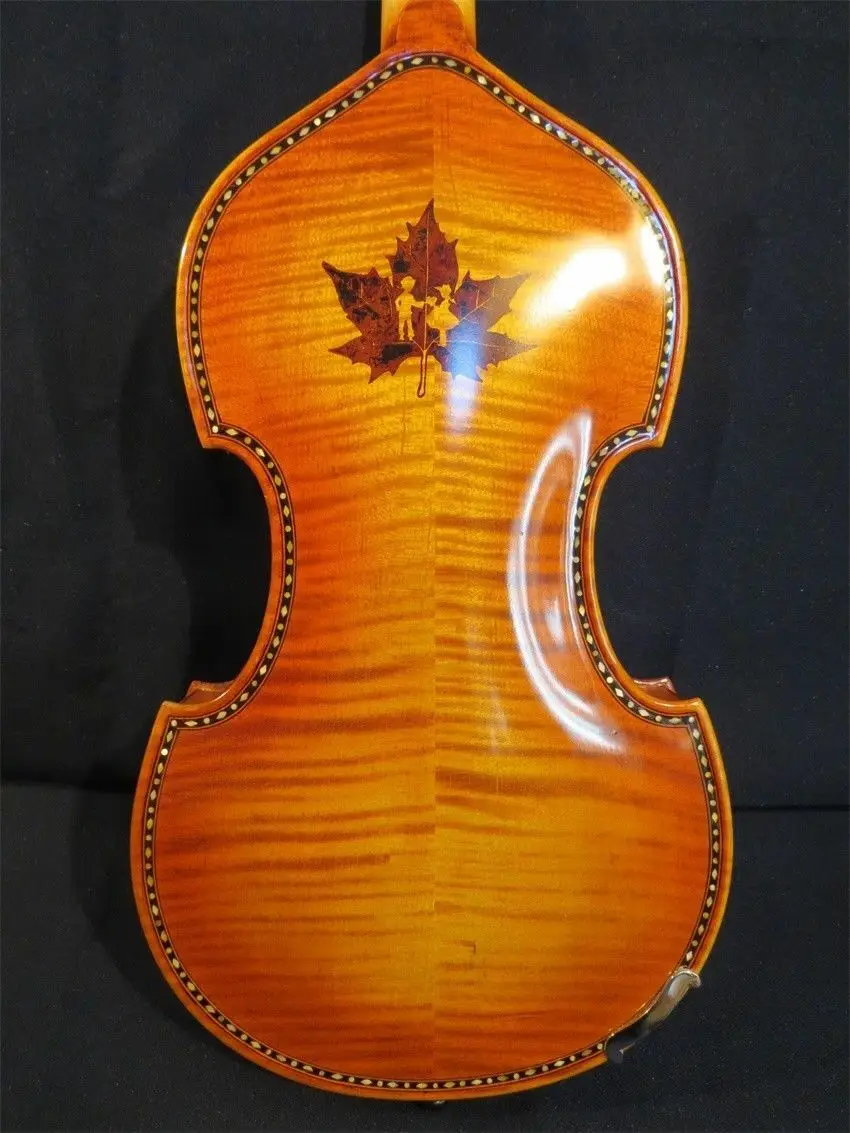 Композиция в стиле барокко maestro 5 × 5 струн 1" viola d'Amore, рисунок мужской прокрутки#12205