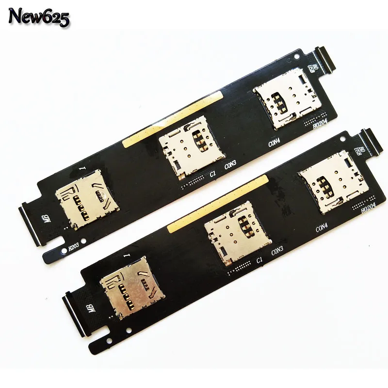 

New Single Dual Sim Flex Cable For ASUS Zenfone 6 A600CG A601CG Sim Card Adapter Reader Holder Slot Ribbon