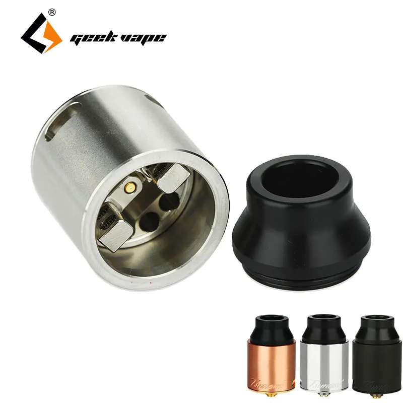 

GeekVape Tsunami Pro 25 RDA Tank Atomizer 25mm Diameter Match Geekvape Aegis Mod/ Tsunami Pro RDA 25 vs Zeus Tank