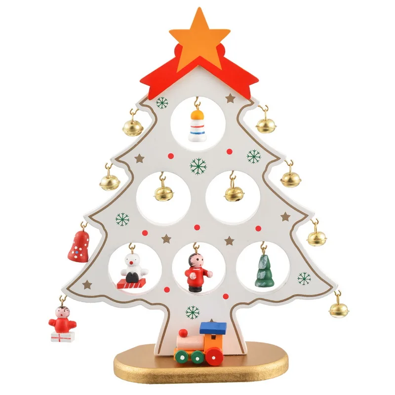 Hoomall Navidad Рождественский подарок для детей 2019 на Новый год 1 набор Деревянная
