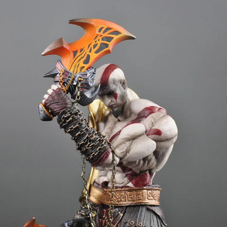 Play Arts Kai GOD OF WAR 3 Kratos Ghost of Sparta PA 28 см ПВХ фигурка кукла игрушки детский подарок
