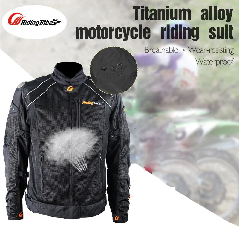 

Riding Tribe Black Motorcycle Racing Jacket Safety Motorbike Motocross Waistcoat Sports Wear Racing Moto Vest Montu Jacket JK30