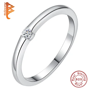 

Wholesale 5PCS 2009 Classic 925 Sterling Silver Crystal Finger Ring for Women Wedding Engagement Jewelry Anniversary Gift