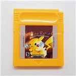 Yellow Poke серия Золото Зеленый Серебряный Синий Красный 16 бит видео игровая карта-картридж версия на английском языке - Цвет: Yellow