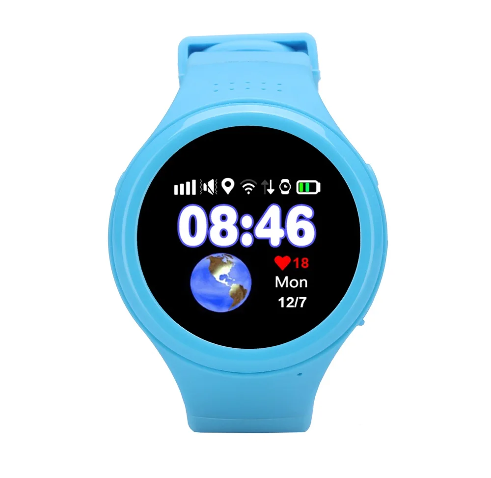 

New Child Smart Watch T88 With GPS Global Positioning Baby Watchs Kid Safe Anti-Lost Monitor SOS Call Location Device Tracker