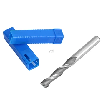 

Hot Extra Long 2 Flute HSS & Aluminium End 6mm Mill Cutter CNC Bit Extended