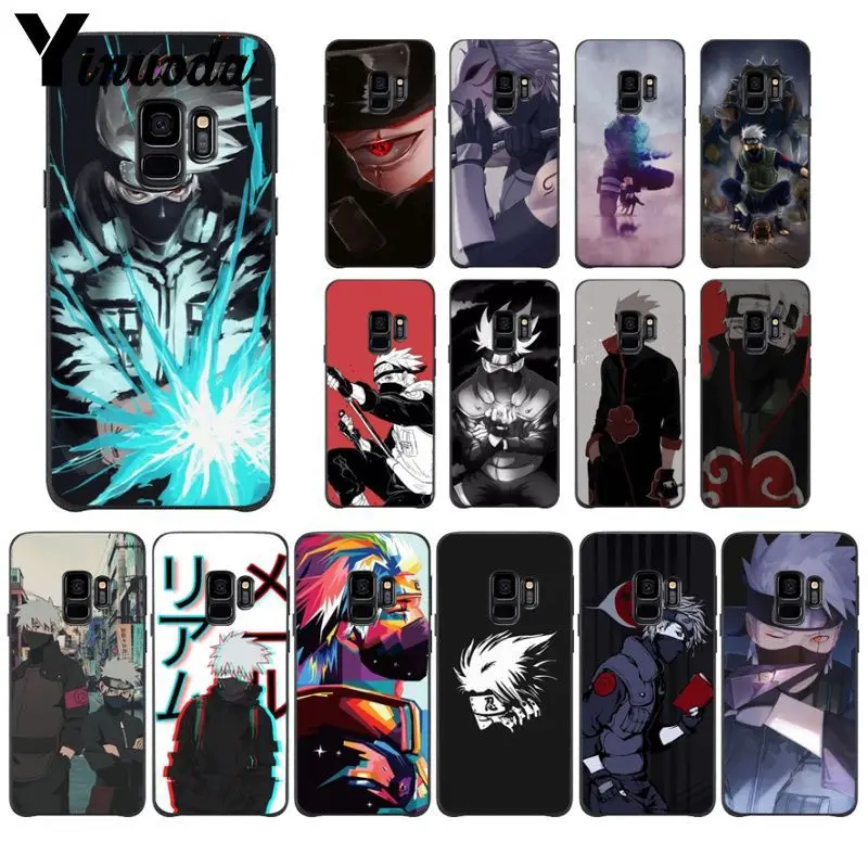 

Yinuoda Naruto Kakashi Popular Custom TPU Phone Cover For GALAXY s5 s6 edge s7 edge s8 plus s9 plus