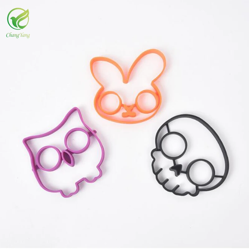 Creative DIY Fried Egg Tools Owl Omelette Silicone Mould for Eggs Frying Pancake Cooking Breakfast Essential | Дом и сад