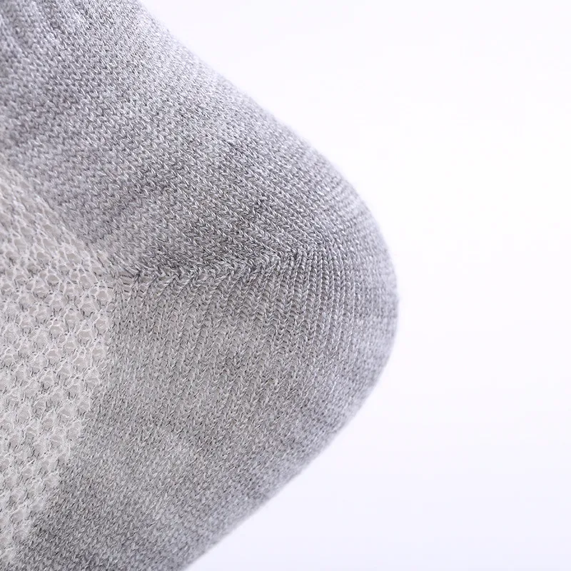 20 шт. = 10 пар однотонных сетчатых мужских носков невидимые носки по щиколотку мужские летние дышащие тонкие носки-лодочки Размер EUR 38-43