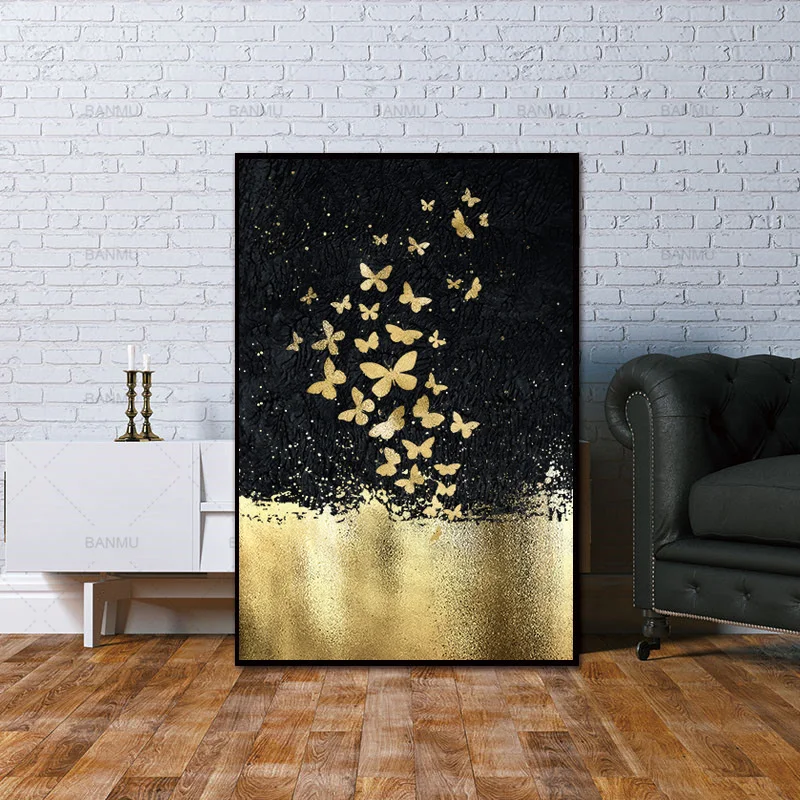 

Framed Modern abstract series Painting Canvas Wall Art Picture Home Decoration Living Room Canvas Print Modern Painting ART5854