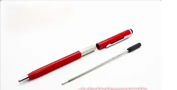 

Dual purpose touch pen, tablet computer, hand writing pen, fine head, capacitance pen touch type touch screen pen