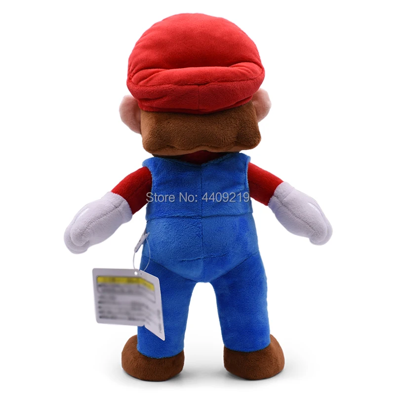 37 см Super Mario Bros стоя Red плюшевая игрушка мягкая кукла Peluche дети малыш|Персонажи