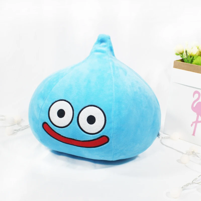 20/26 см новые игры Dragon Quest улыбка Slime Мультяшные Плюшевые игрушки Аниме, плюшевая мягкие игрушки для малышей, детей, подарок на день рождения, домашний декор