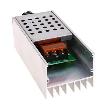 

AC 220V 6000W SCR Voltage Regulator Motor Speed Controller Dimmer Thermostat
