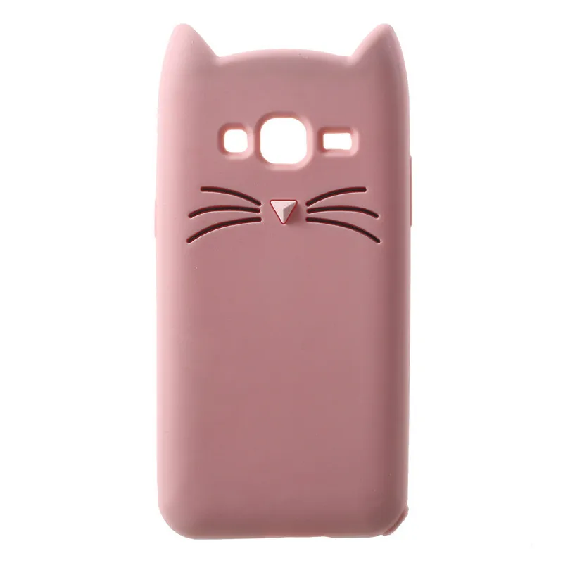 cat pink Милый чехол для Samsung Galaxy J1 J120 силиконовая Мягкая задняя крышка для Samsung J1(6) J120 J1 J120F SM-J120F чехол для телефона - Цвет: cat pink
