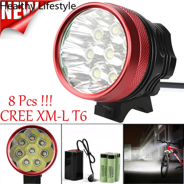 Special Price 12000 Lm 3 x XML T6 LED 3 Modes Bicycle Lamp Bike Light Headlight Cycling Torch Outdoor Bike Bicycle Light Accessories Jan 20