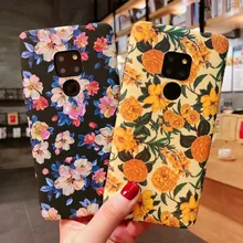 

Case For Huawei Mate 20 Pro Nova 3i 3e P20 Lite P20 Pro Honor 10 Magic 2 Case Coque Floral Full Protective Hard PC Cover Case
