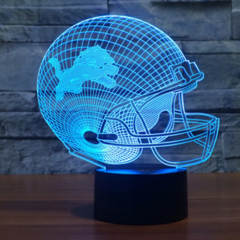 Luzes da Noite mesa nfl equipe logo luz Fonte de Luz : Lâmpadas Led