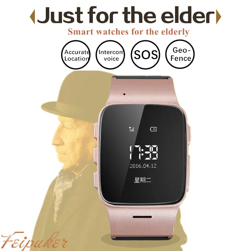 New D99 Elderly Smart Watch For Xiaomi iPhone Anti lost