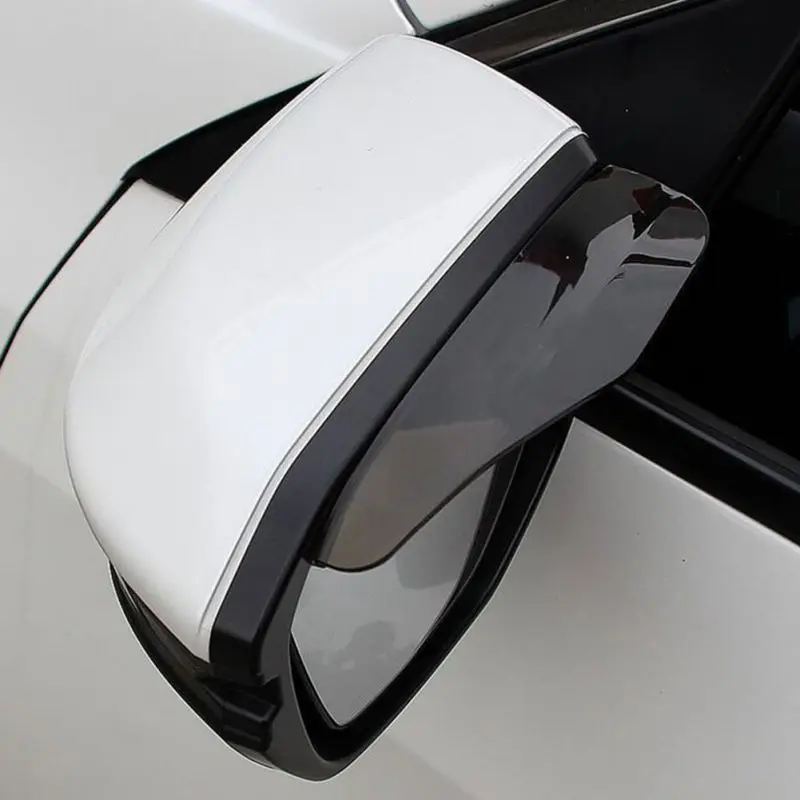 

Rainproof Door Side Wing Mirror Rearview Eyebrow Water Shield Visor Sun Shade Sticker