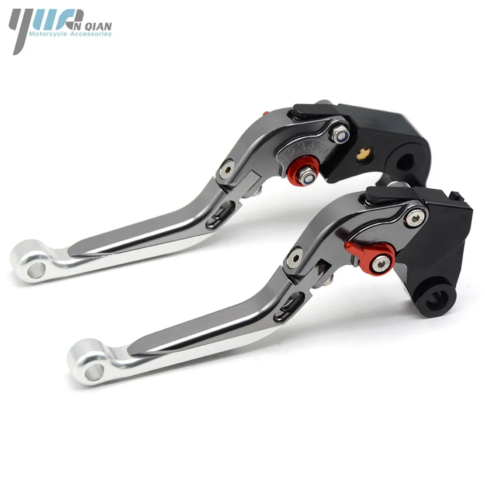 

YUANQIAN Extendable Brake Clutch Levers For Suzuki DL1000/V-STROM 2002-16 TL1000R 1998-03 SV1000/S 2003-07 GSF Bandit 650 2005
