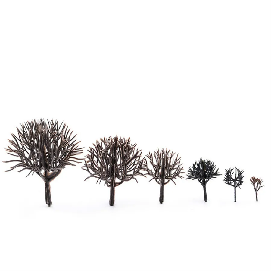 

300pcs 6cm models trees architecture model making trees for Train Railway Scenery Layout
