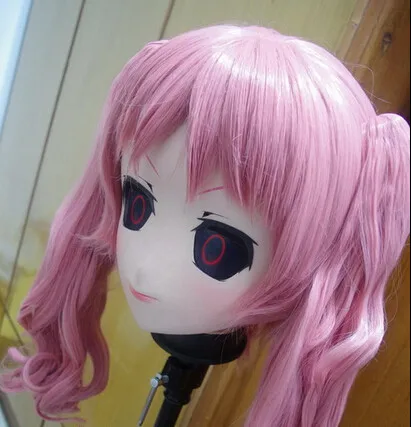 

Top Quality Handmade Female Silicone Rubber Face Mask Cosplay Kigurumi Mask Crossdresser Doll, Kigurumi Anime Role Play