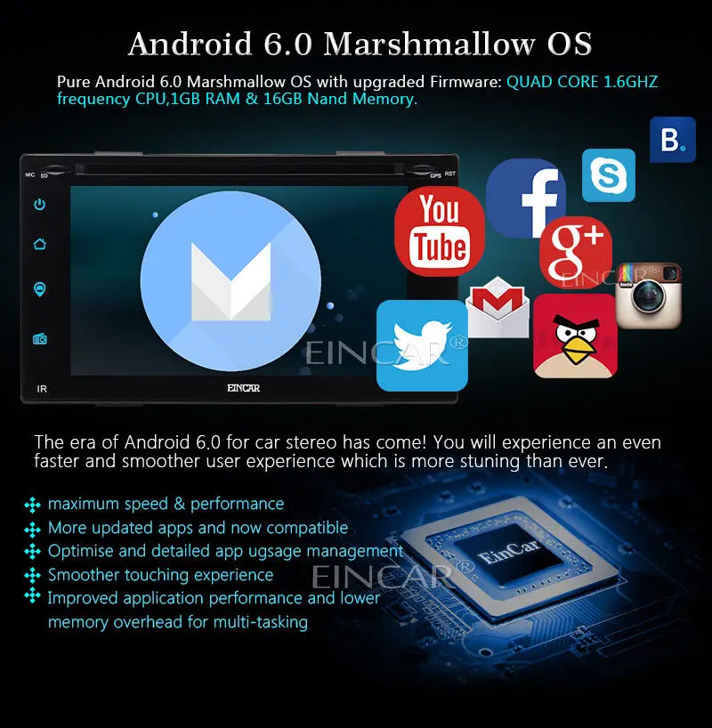 Sale Double Din 6.2" Android 6.0 GPS Car Stereo Navi Radio Player Touch Screen USB SD 2 Sale Double Din 6.2" Android 6.0 GPS Car Stereo Navi Radio Player Touch Screen USB SD 2