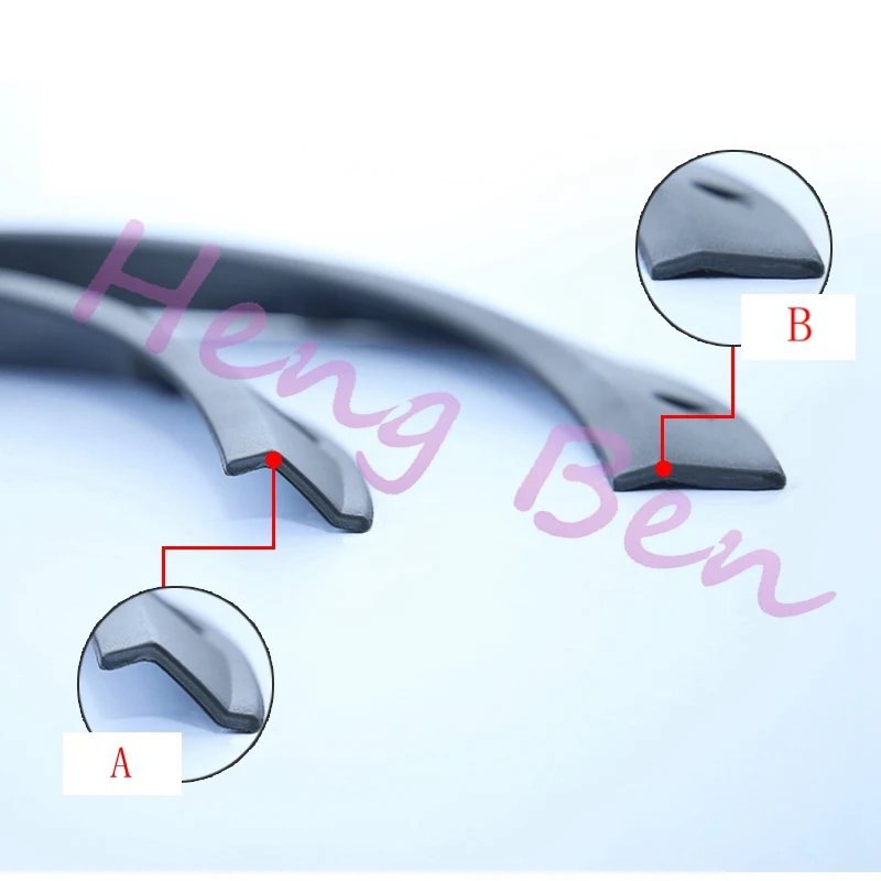 HB 4 шт./компл. Универсальный колеса Арки арок 4 Арки Flare расширение вспышек в ширину