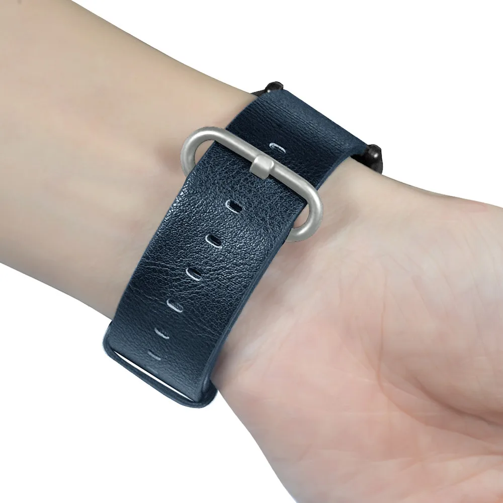 Роскошные кожаные ремешки для Xiaomi Mijia, кварцевые часы, классические сменные часы, браслет, ремешок для часов, Прямая поставка l1109#2