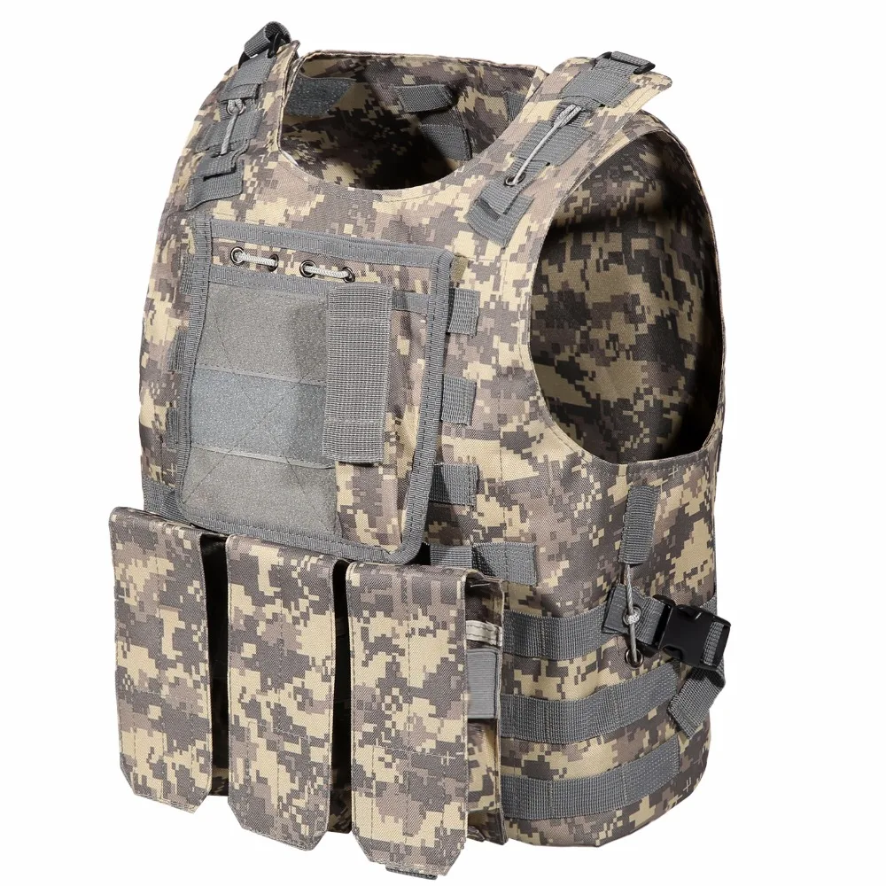 Professional Tactical Vest Army Military Clothes Outdoor Activities Molle Combat Assault Plate Carrier CS Game Vest