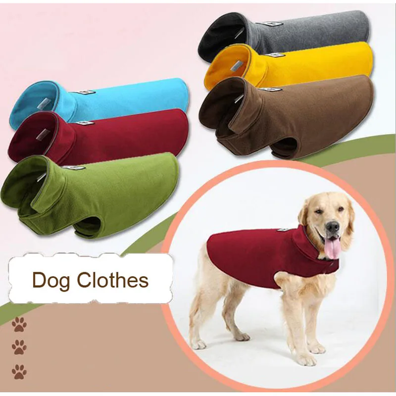 New Arrival Polar Fleece Dog Clothes Dog Vests Keep Warm Pet Cloak