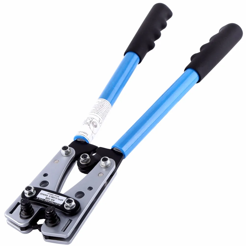 Oversea AU DE Professional 6 50mm2 Plug Wiring Harness Crimp Plier Hex