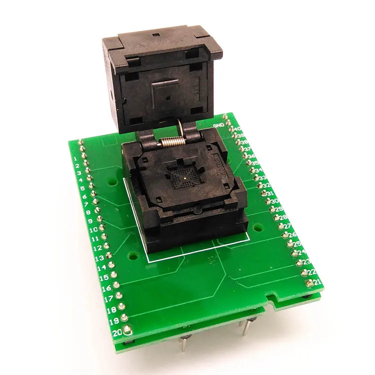 

QFN36 MLF36 WLCSP36 Programming Socket Adapter Pin Pitch 0.4mm IC Body Size 5*5mm Test Socket QFN36(5x5)-0.4 programming socket