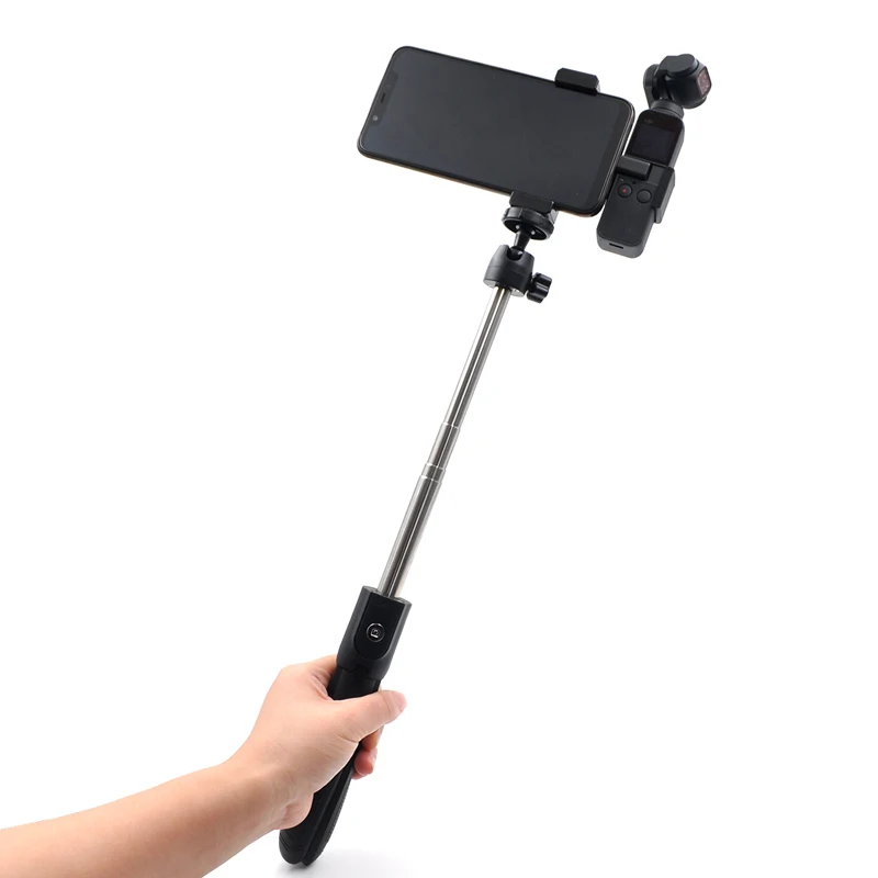 Osmo Pocket camera Stable handheld holder Selfie stick tripod Monopod for dji Osmo Pocket gimbal Accessories 1 (8)