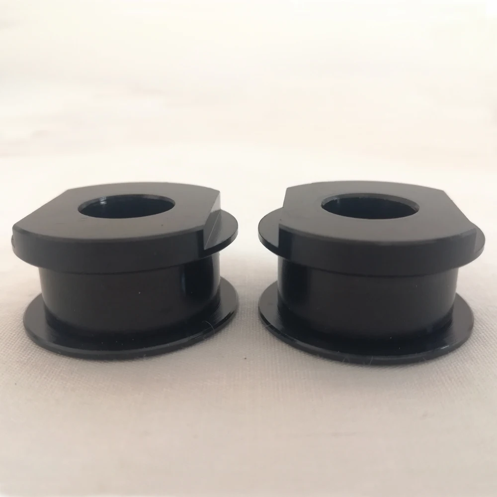 1 pair 20mm thru axle to 10mm thru axle adapter parts for BMX fork frame headset hangers not sell separately
