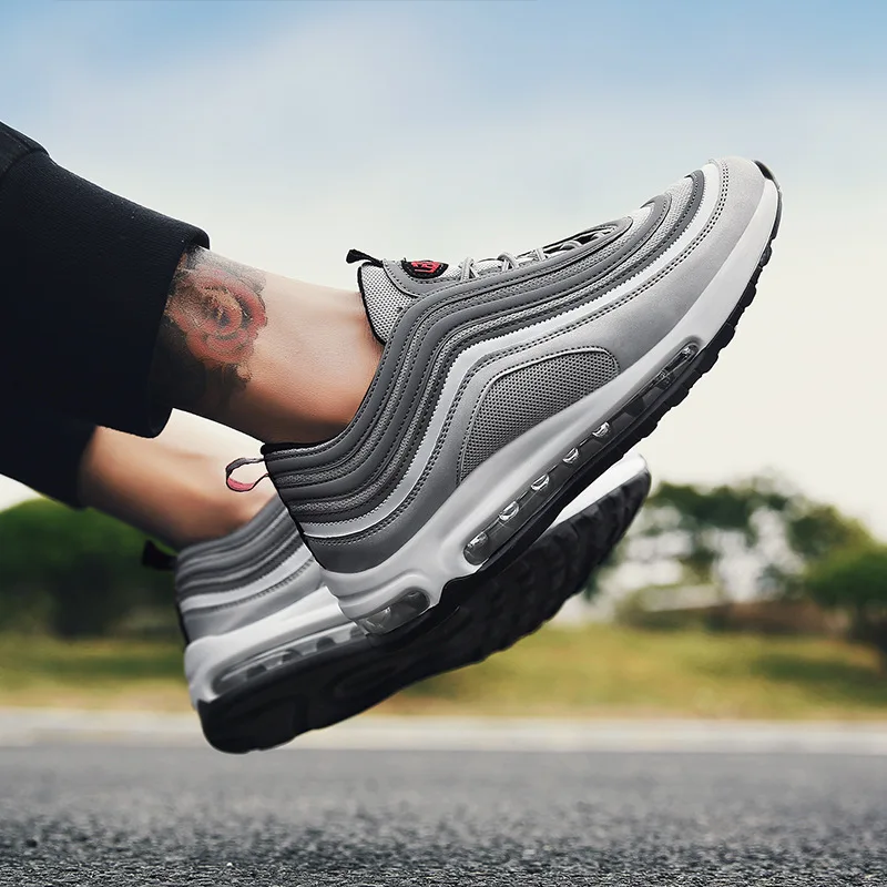 

Max Sosa New Running Shoes for men Air Cushion men's Branded Sneakers Sports Jogging Trainers Breathable Walking shoes