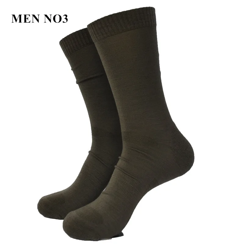 1 пара новая Зеландия 64% мериносовая шерсть модные походные носки мужские носки женские носки - Цвет: MEN NO3