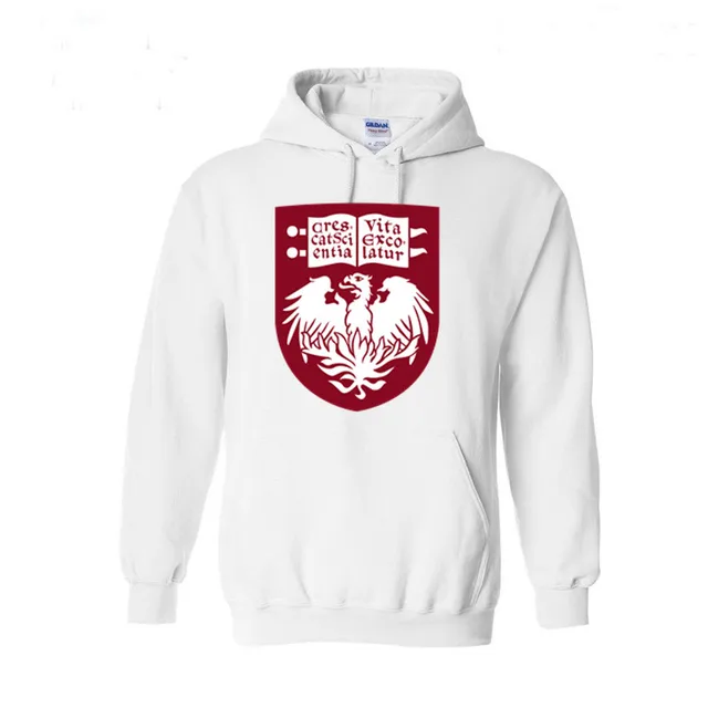 university of chicago mens hoodie fashion casual cotton men hooded university of chicago size