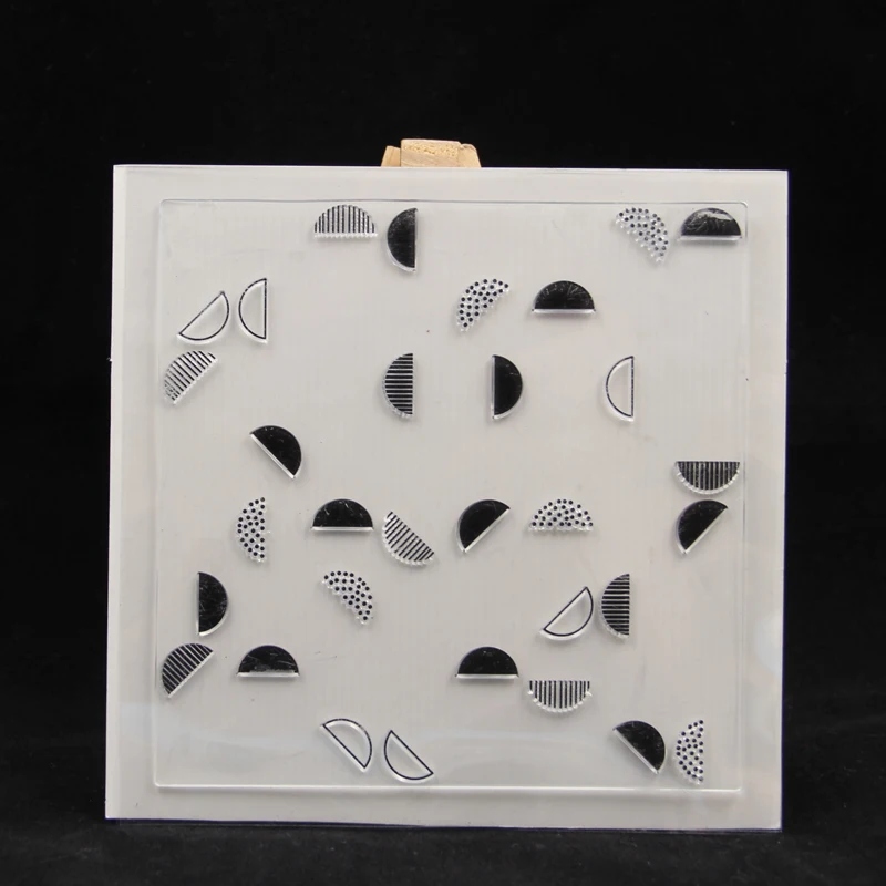 

VUAWRTG Turnabout Transparent Clear Silicone Stamp for DIY scrapbooking/Card making