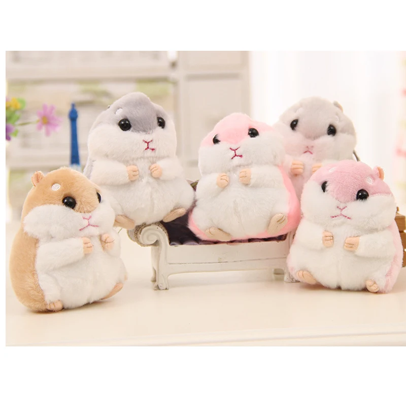 

1PCS Animal Cute Colors Mouse Plush Doll KeyChain Lovely Toys Christmas Present for Kids