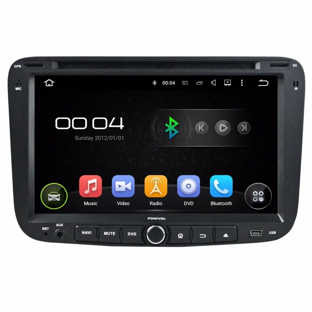 1024 600 Quad Core Android 5 1 HD 2 din 7 Car DVD GPS for Geely