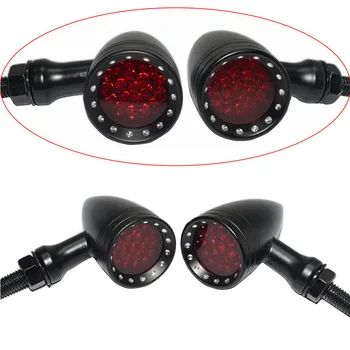 

Universal Motorcycle LED Mini Bullet Turn Signal Brake Light Stripe Ring For Harley For Custom For Honda For Yamaha For Suzuki