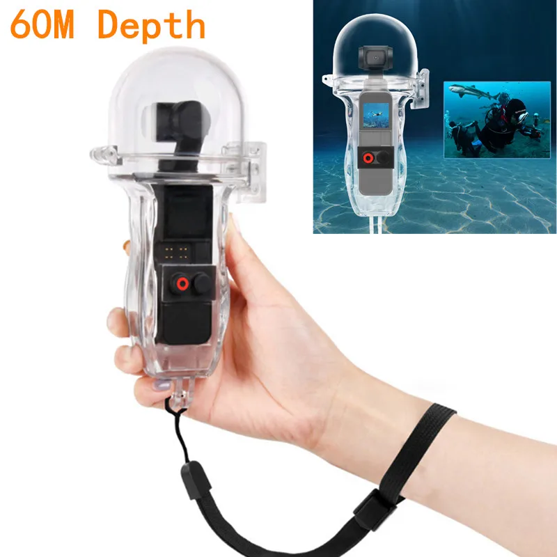 

Waterproof Diving Housing Case For DJI OSMO Pocket 60m Underwater Surfing Protector Bag Handheld Gimbal Stabilizer Camera Cover