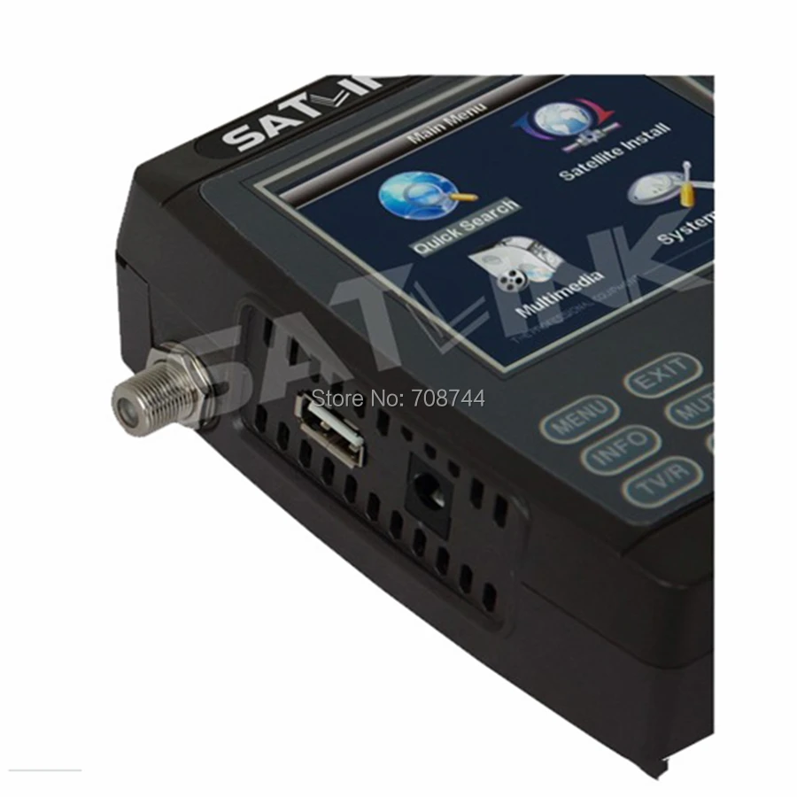 WS-6950 Sat Finder Dvb-s Satlink WS6950 3," Sd Mpeg2 спутниковый искатель устройство обнаружения сигнала счетчик Satlink WS 6950