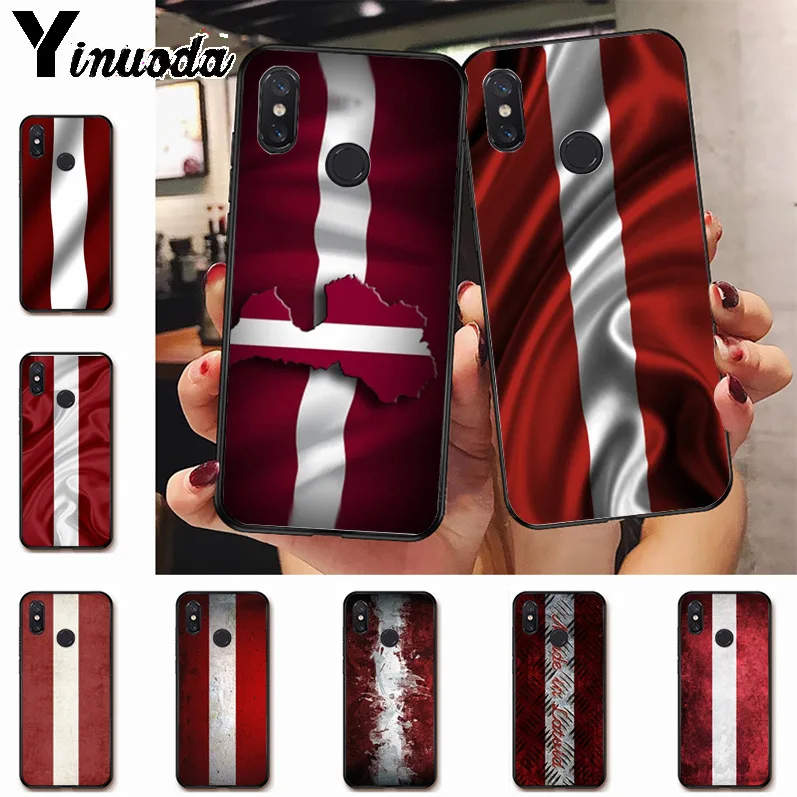 

Ynuoda Latvia Flag Protective soft tpu Mobile Phone Case for xiaomi mi 8 se 6 note2 note3 redmi 5 plus note5 Cover