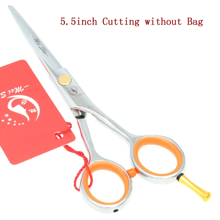 4," 5,0" 5," ножницы для стрижки волос Meisha филировочные ножницы набор парикмахерских ножниц JP440C Парикмахерские ножницы инструмент для укладки HA0146 - Цвет: HA0144 no bag 55