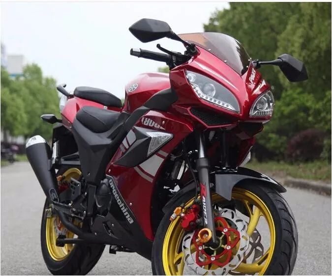 Для Triumph Street Triple Speed Tiger 800 Daytona Universal 10 мм зеркало для мотоциклов Moto боковое заднего
