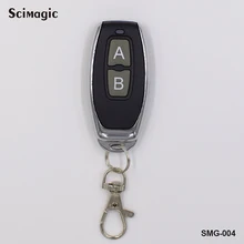 433MHz 2 Button EV1527 Code Remote Control Switch RF Transmitter Wireless Key for Smart Home Garage Door Opener